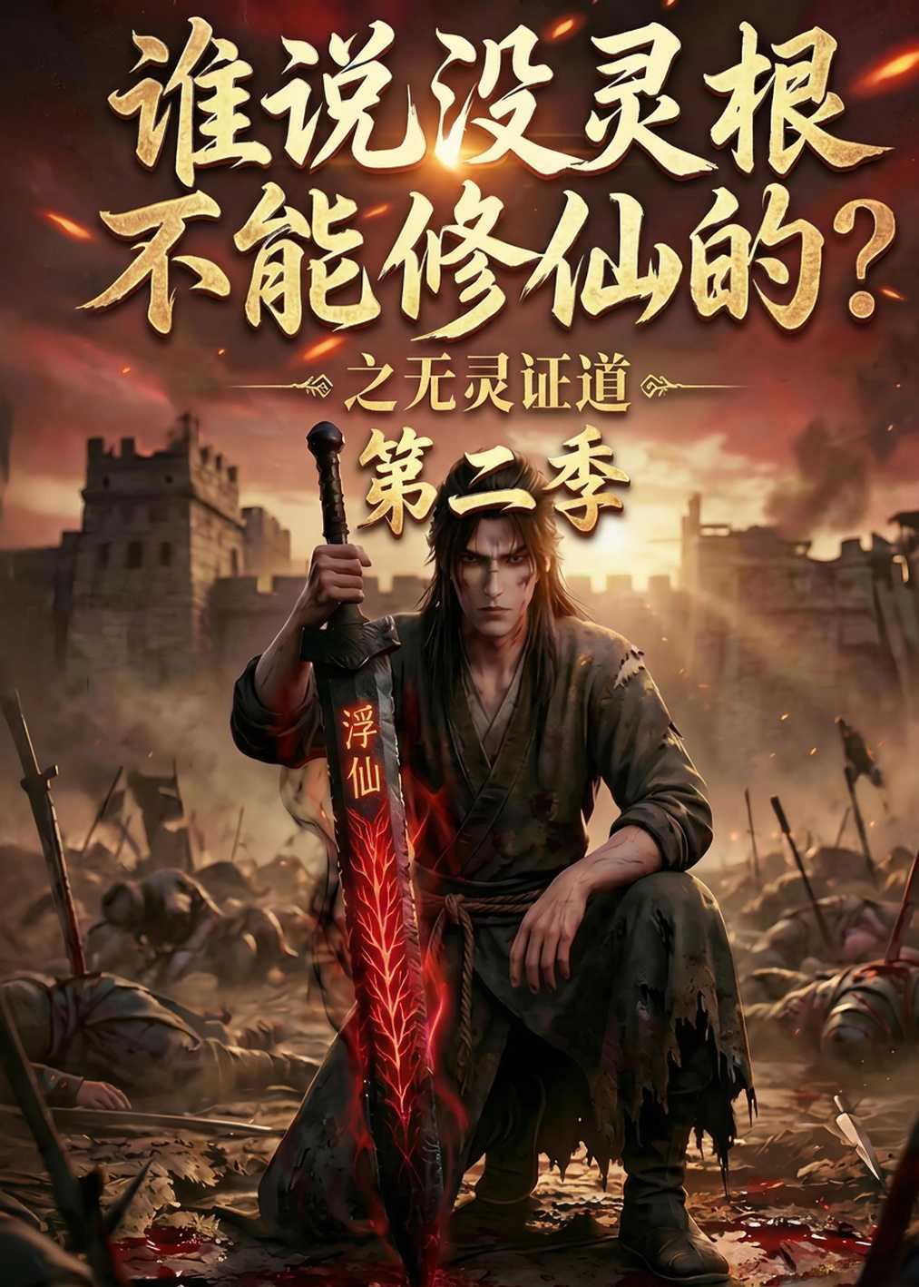 谁说没灵根不能修仙的？之无灵证道第二季海报