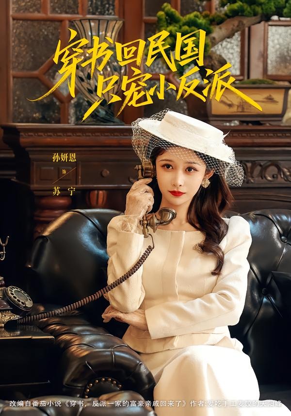 穿书回民国只宠小反派海报