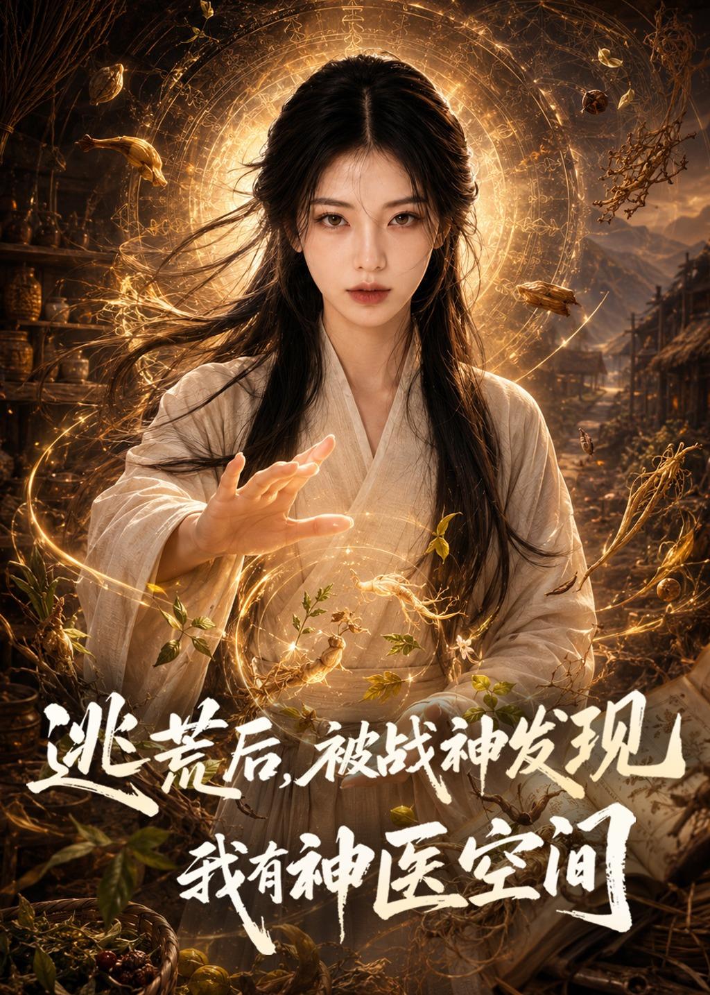 逃荒后，被战神发现我有神医空间海报