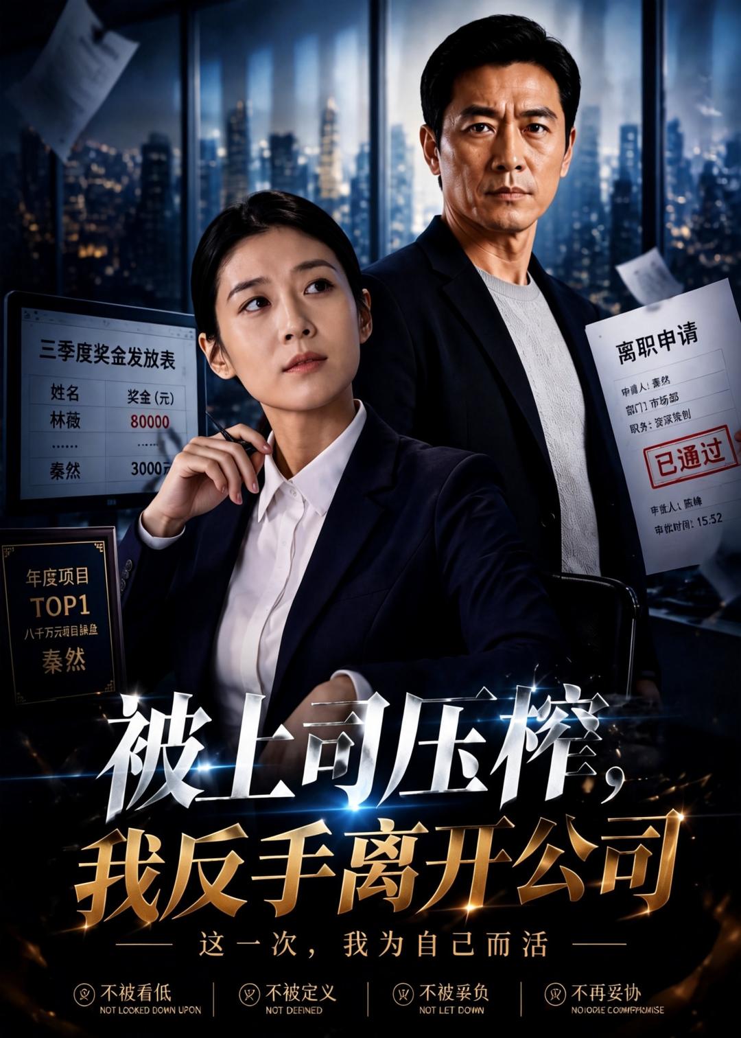 被上司压榨？我反手离开公司海报