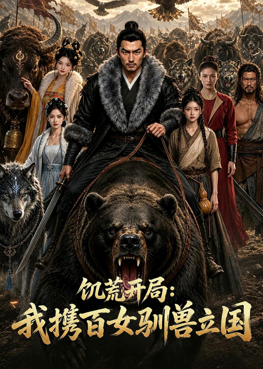饥荒开局：我携百女驯兽立国海报