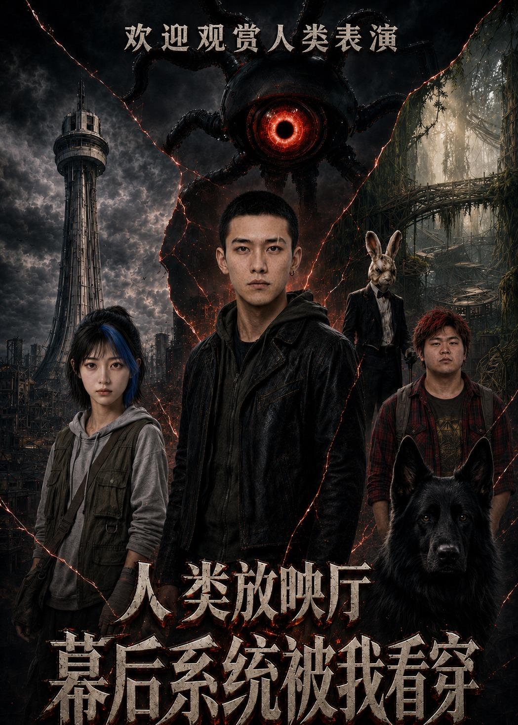 人类放映厅幕后系统被我看穿海报