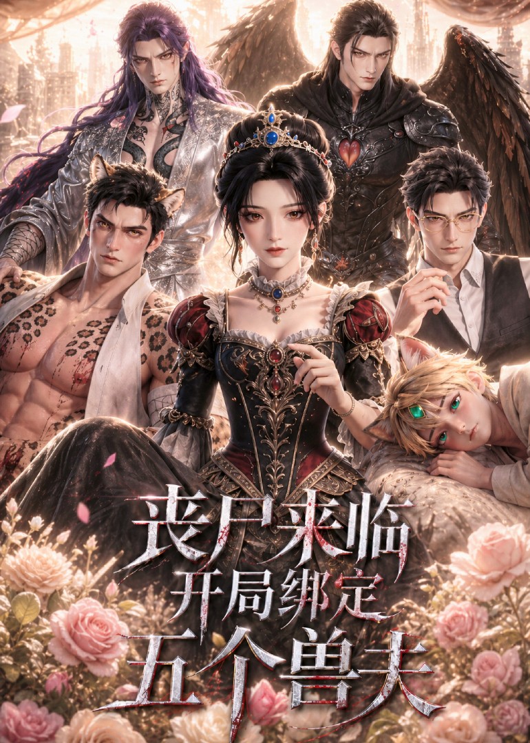 丧尸来临，开局绑定五个兽夫海报