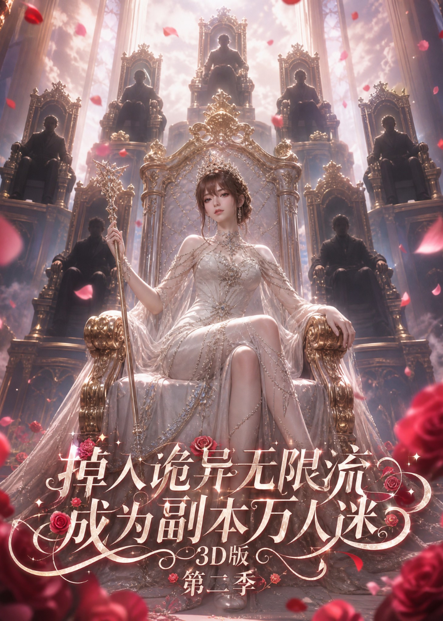 掉入诡异无限流，成为副本万人迷第二季海报