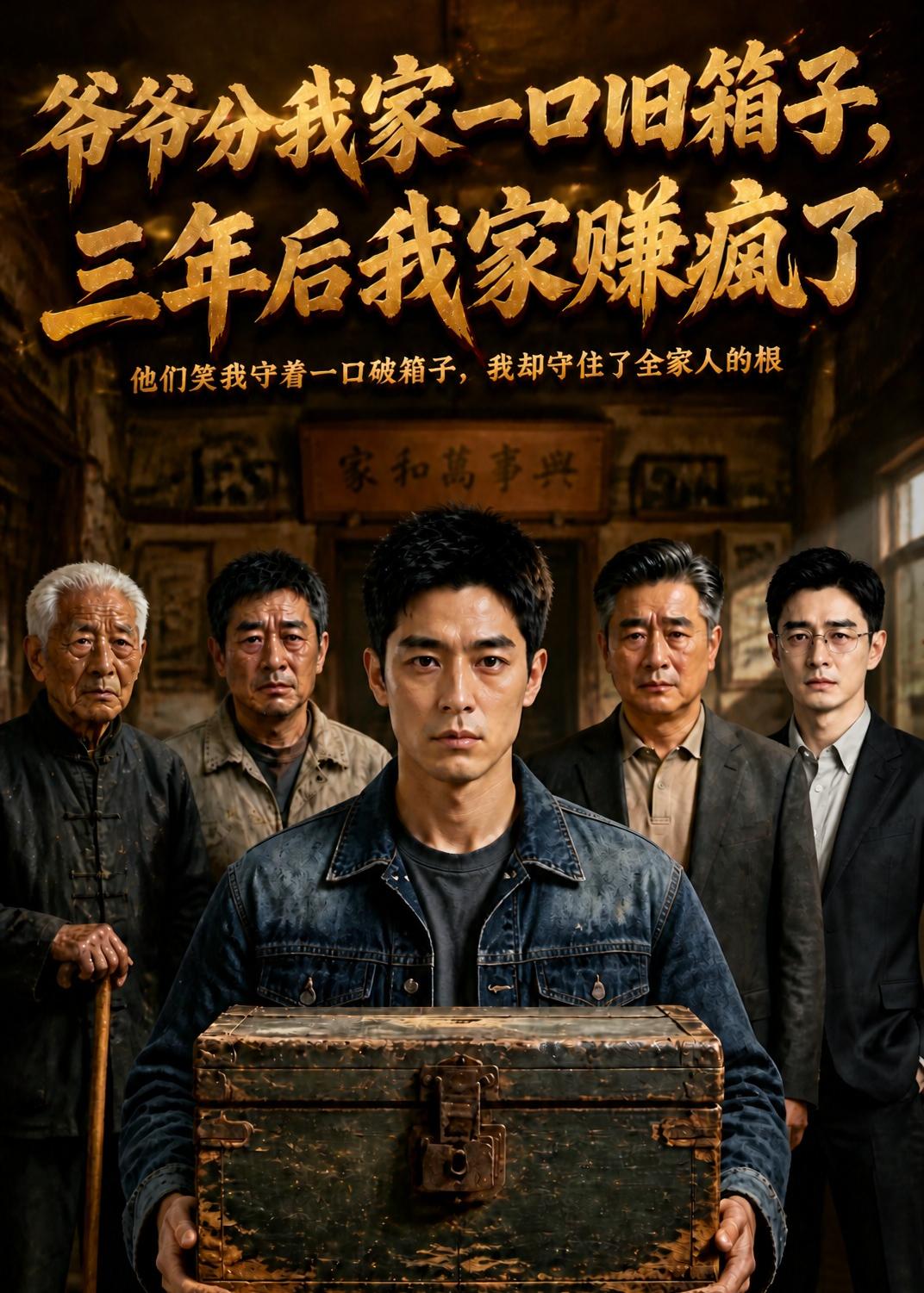 爷爷分我家一口旧箱子，三年后我家赚疯了海报