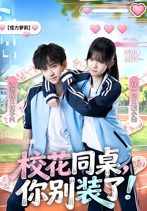 校花同桌，你别装了海报