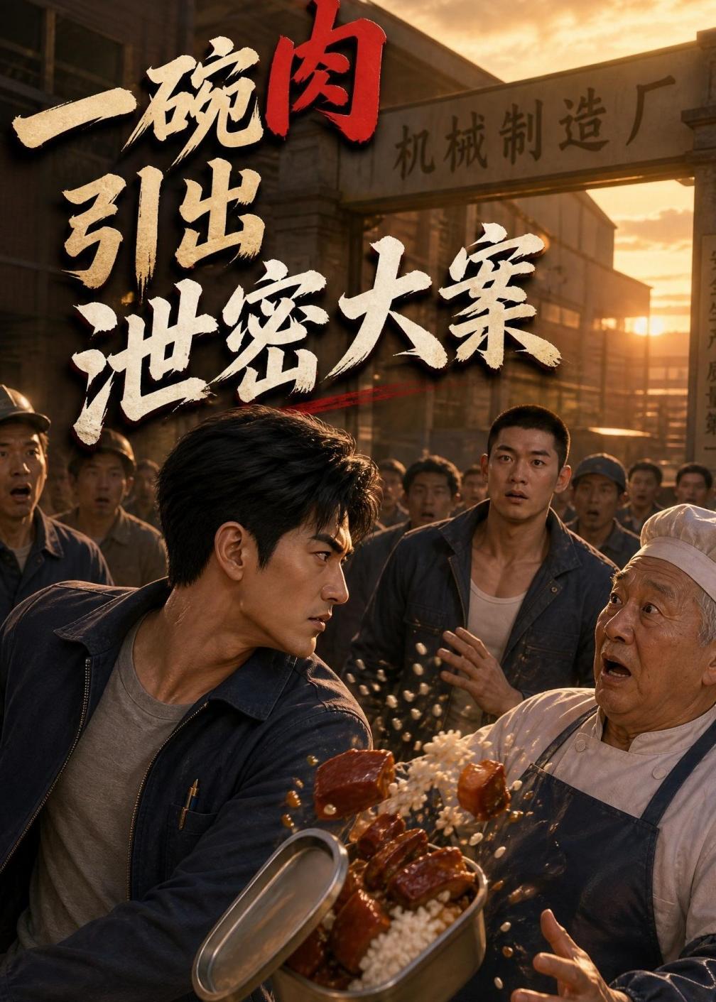 一碗肉引出泄密大案海报