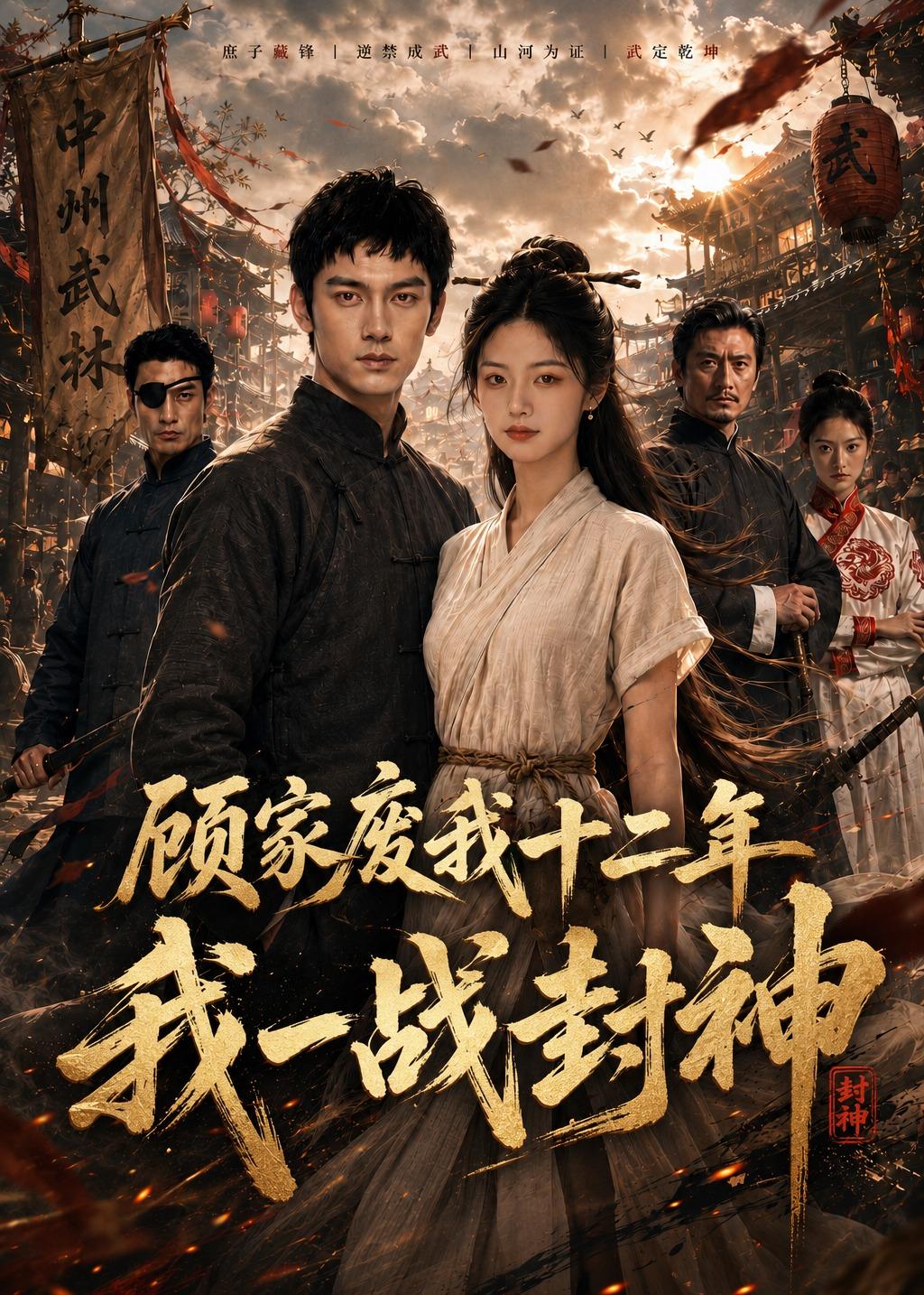 顾家废我十二年，我一战封神海报