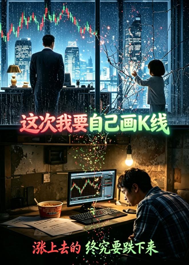 这次我要自己画K线海报