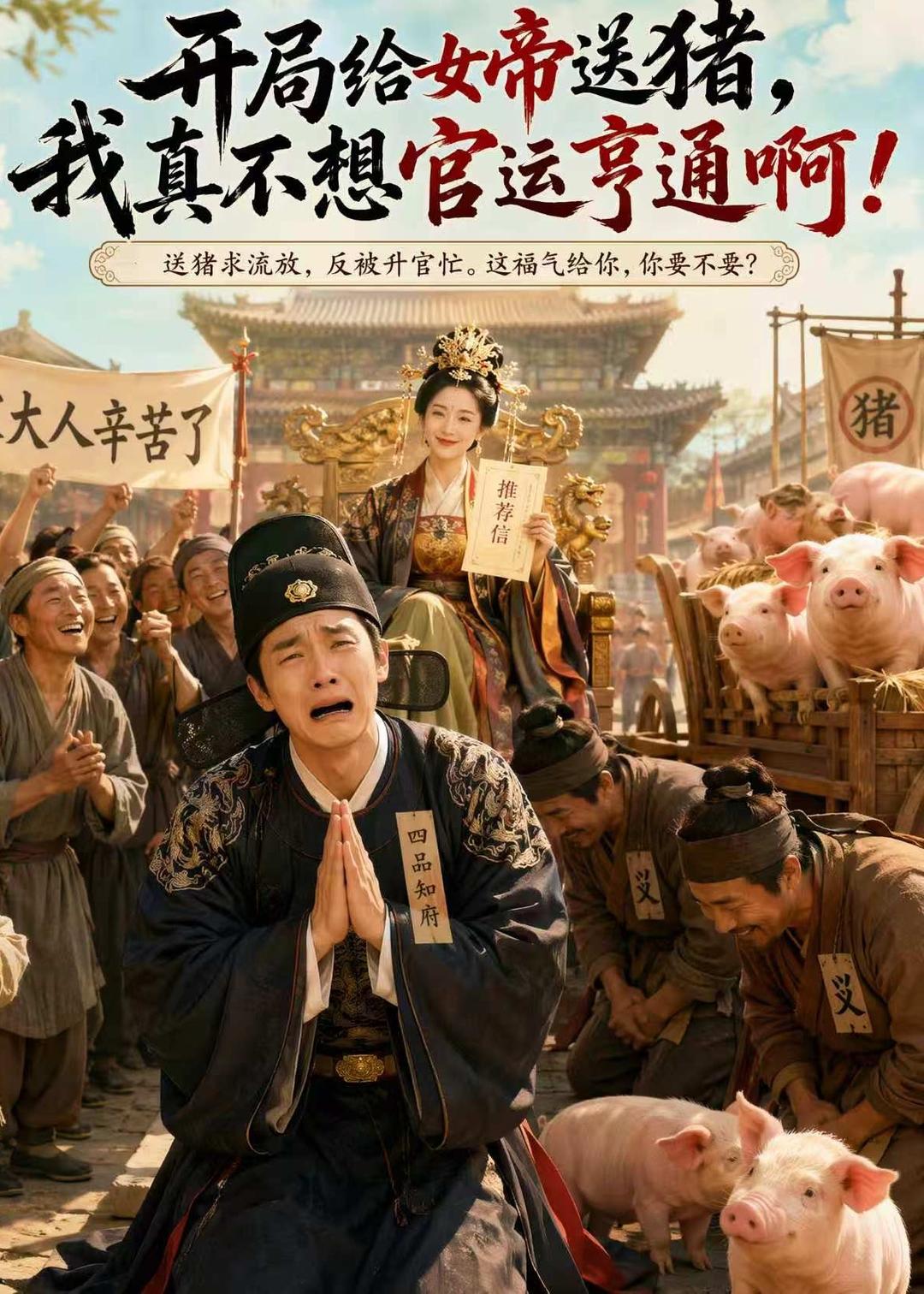 开局给女帝送猪，我真不想官运亨通啊海报