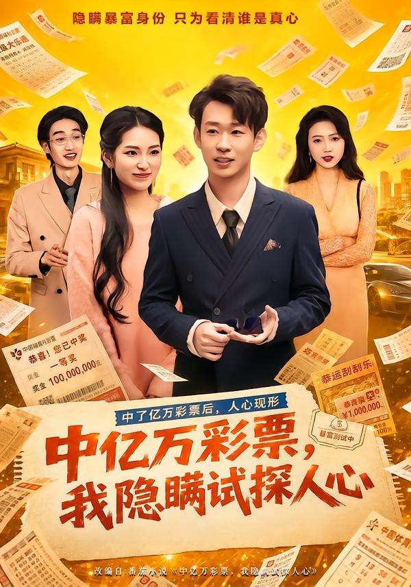 中亿万彩票，我隐瞒试探人心海报