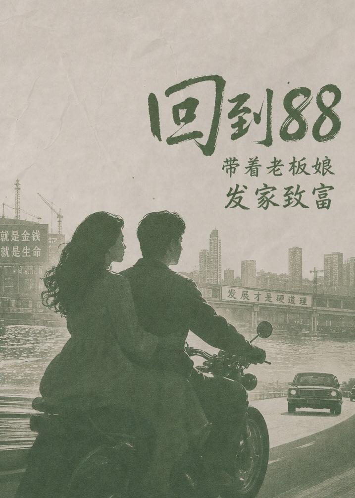 回到88，带着老板娘发家致富海报