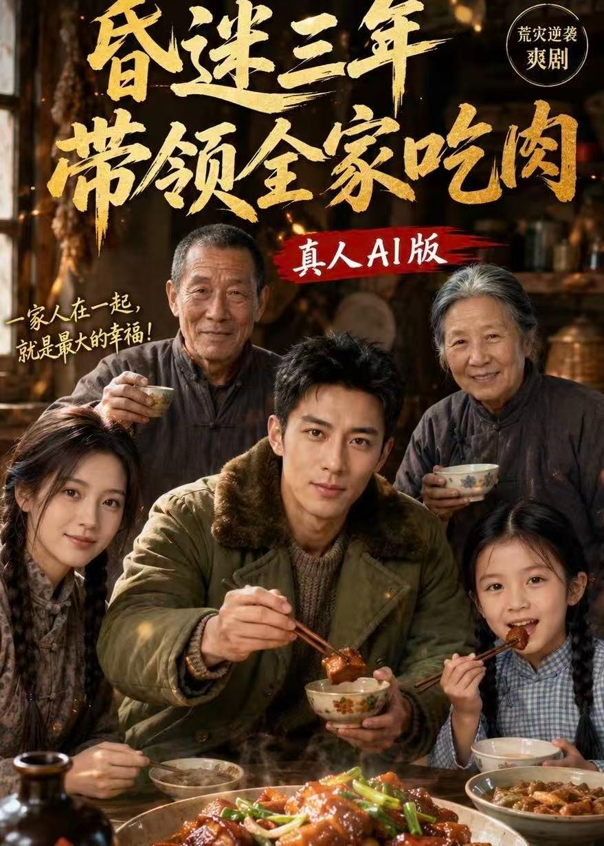昏迷三年，带领全家吃肉海报