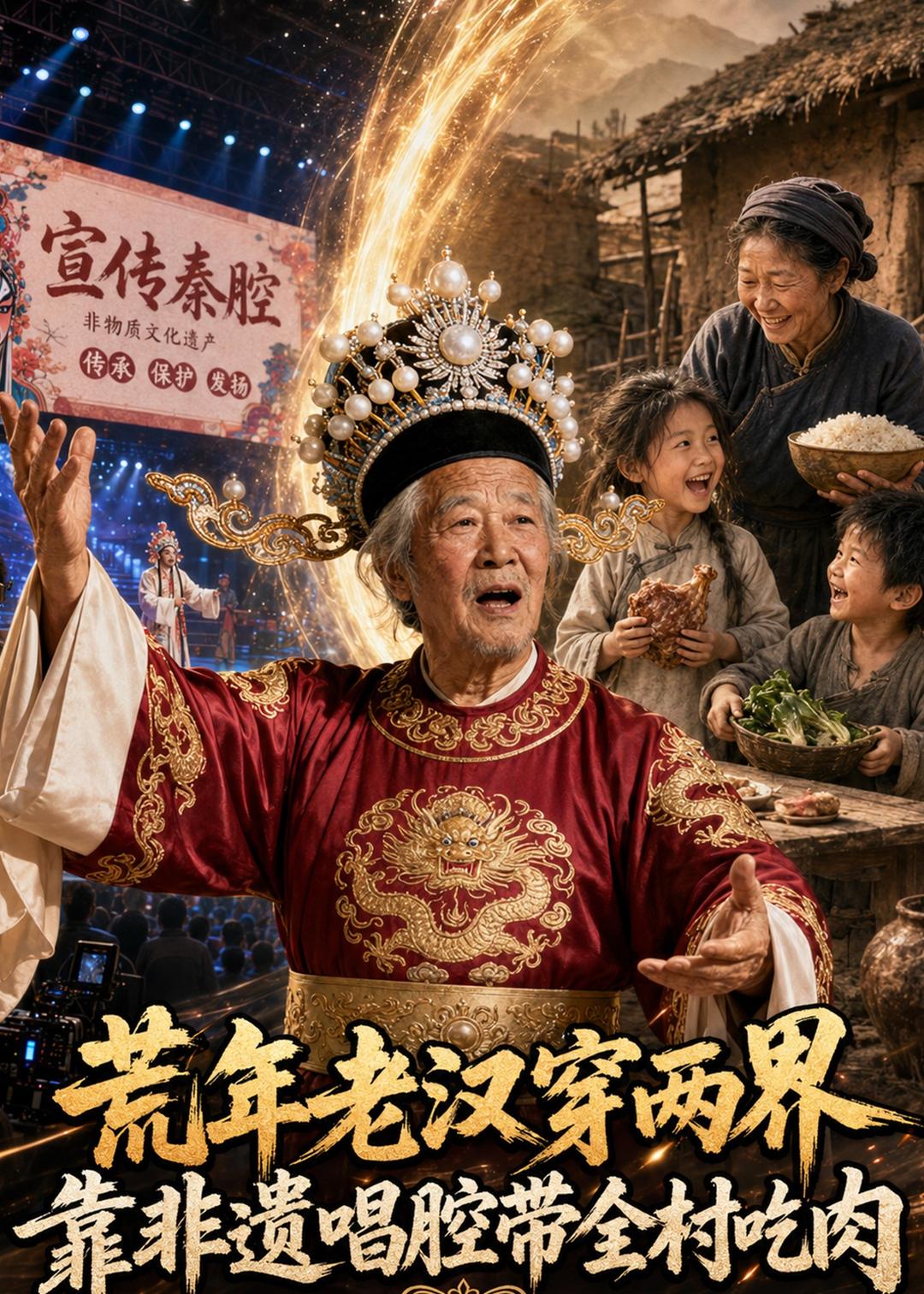 荒年老汉穿两界：靠非遗唱腔带全村吃肉海报