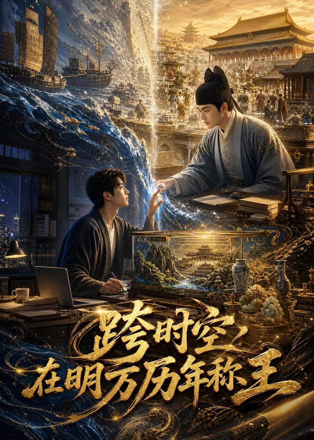 跨时空在明万历年称王海报