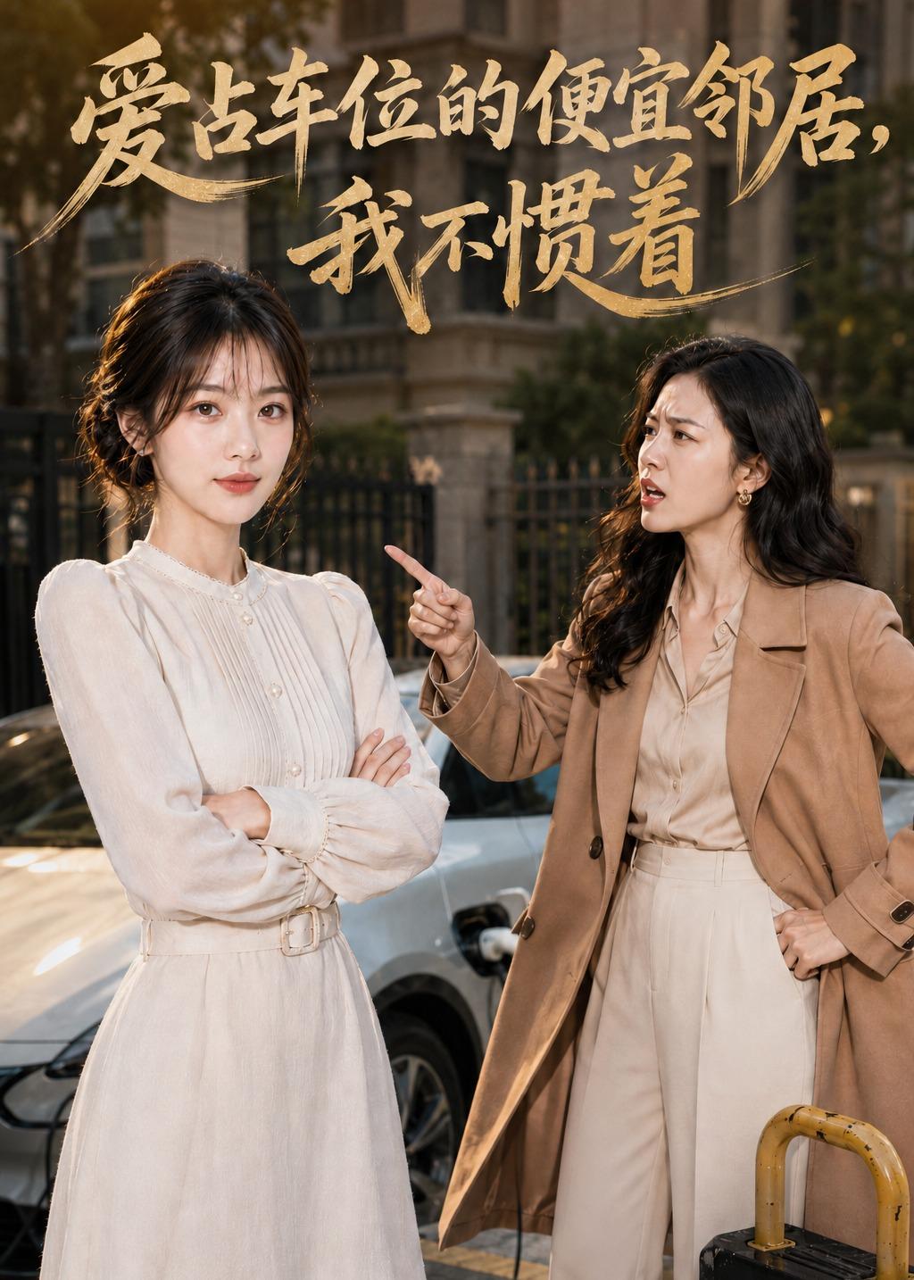 爱占车位的便宜邻居，我不惯着海报
