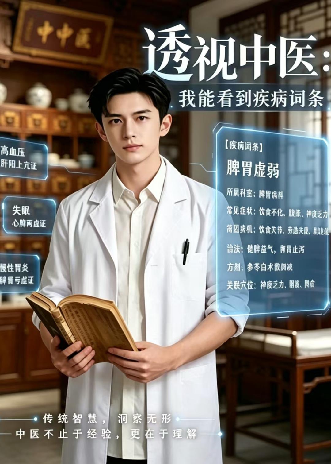 透视中医：我能看到疾病词条海报