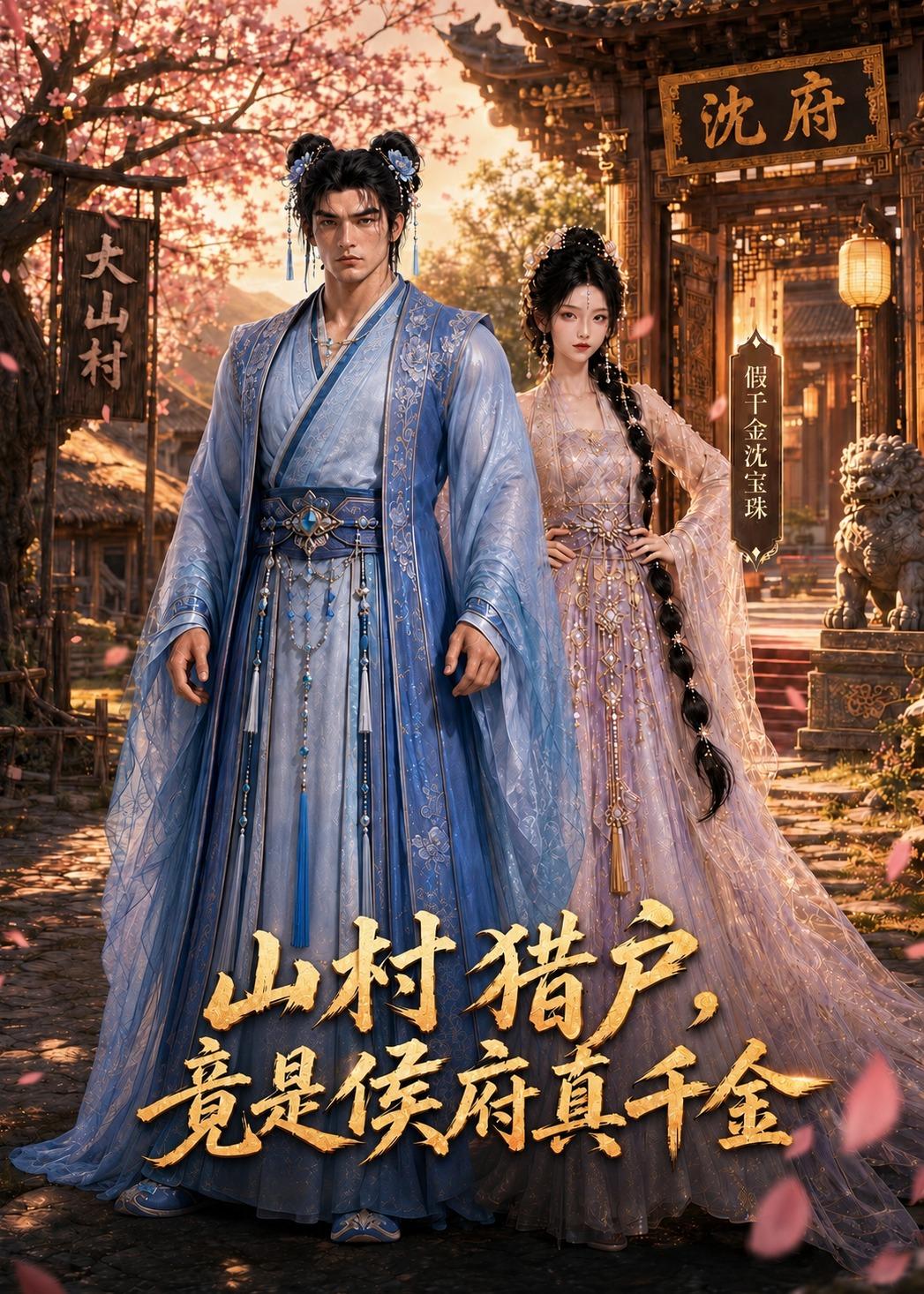 山村猎户，竟是侯府真千金海报