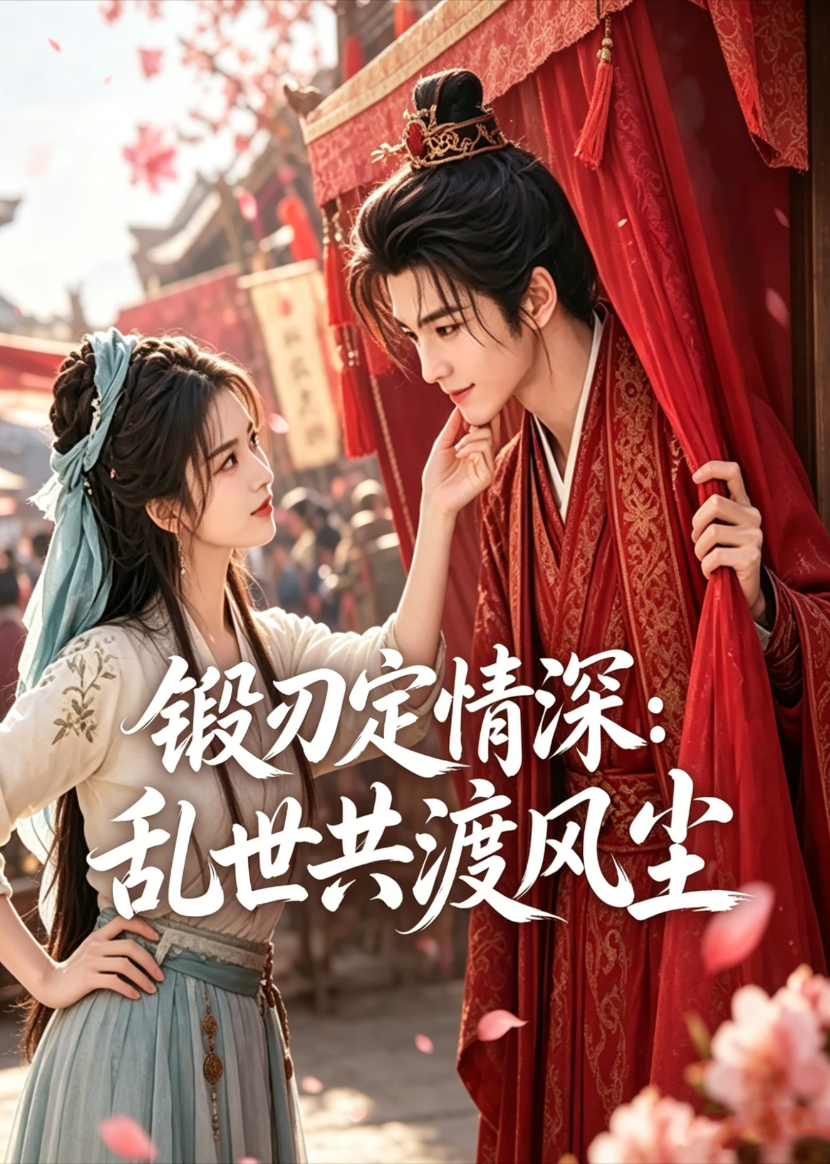 锻刃定情深：乱世共渡风尘海报