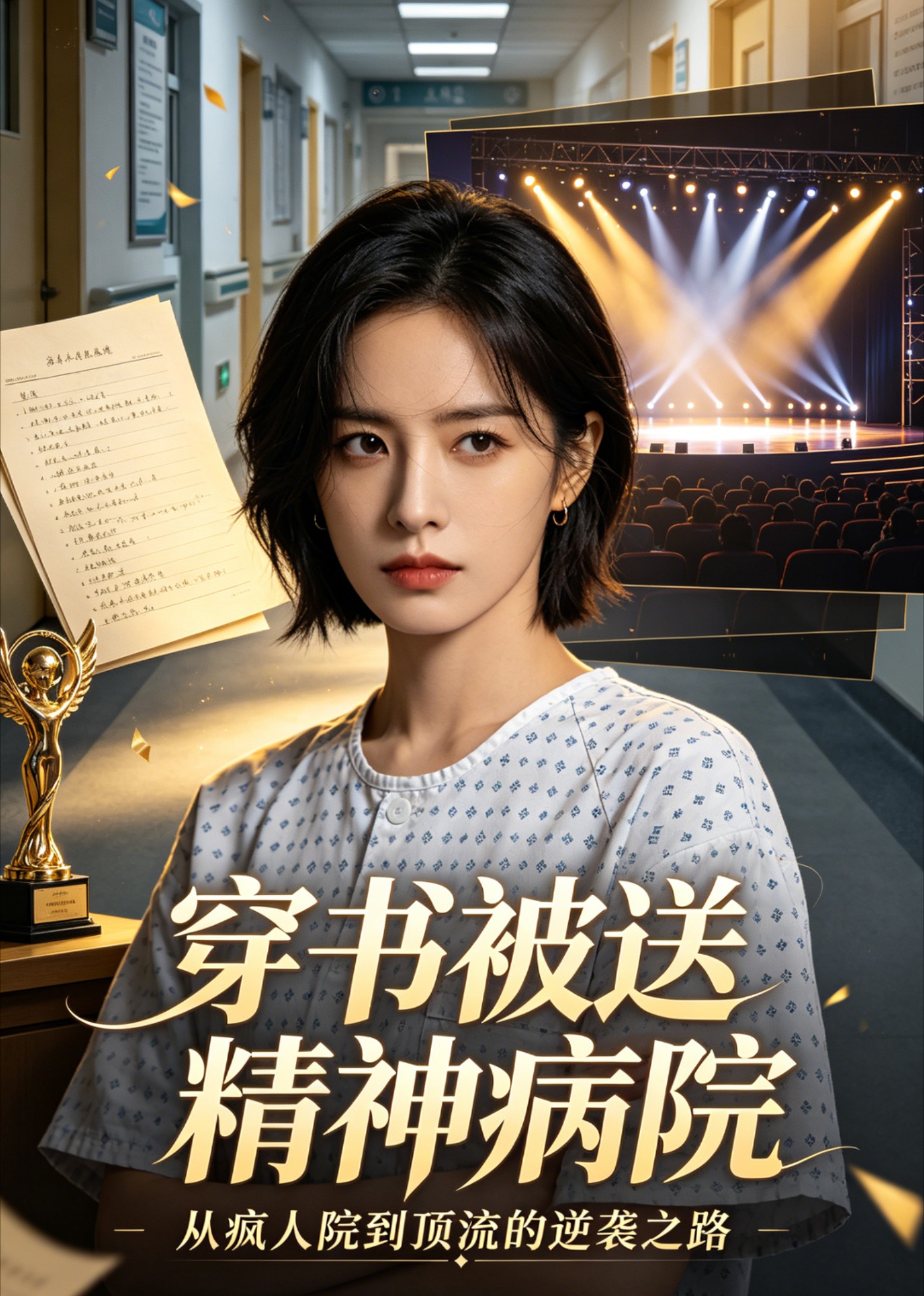 穿书被送精神病院海报