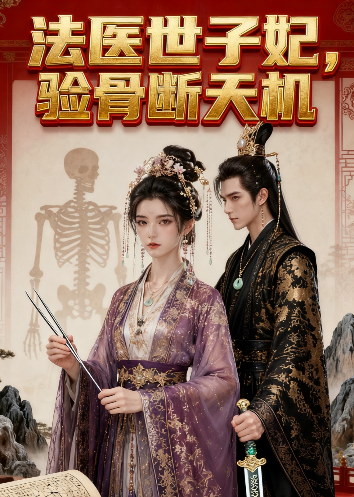 法医世子妃，验骨断天机海报