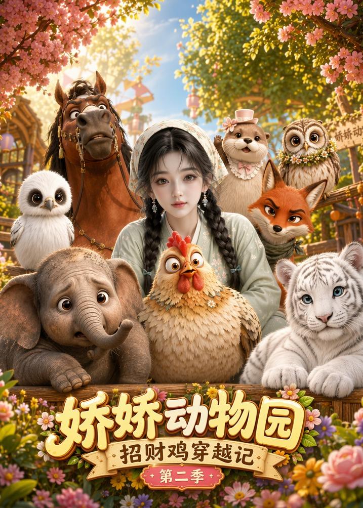 娇娇动物园招财鸡穿越记第二季海报
