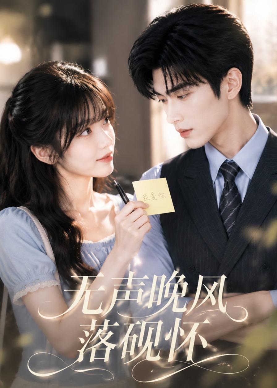 无声晚风落砚怀海报