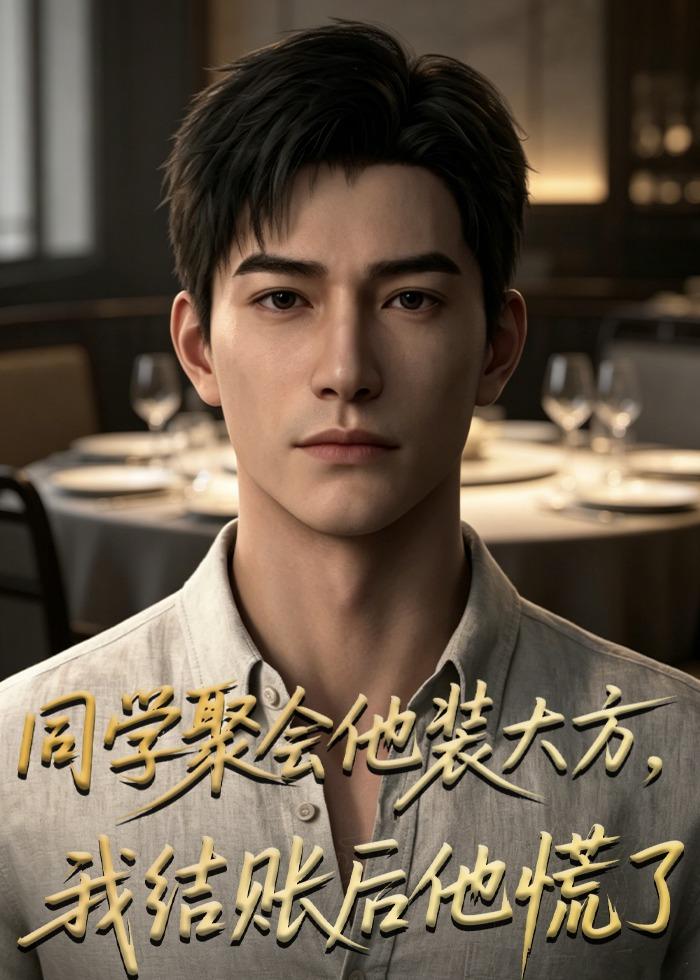 同学聚会他装大方，我结账后他慌了海报