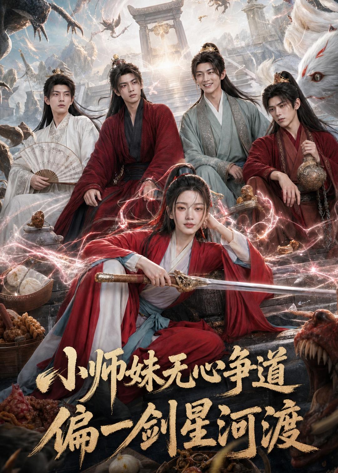 小师妹无心争道，偏一剑星河渡海报