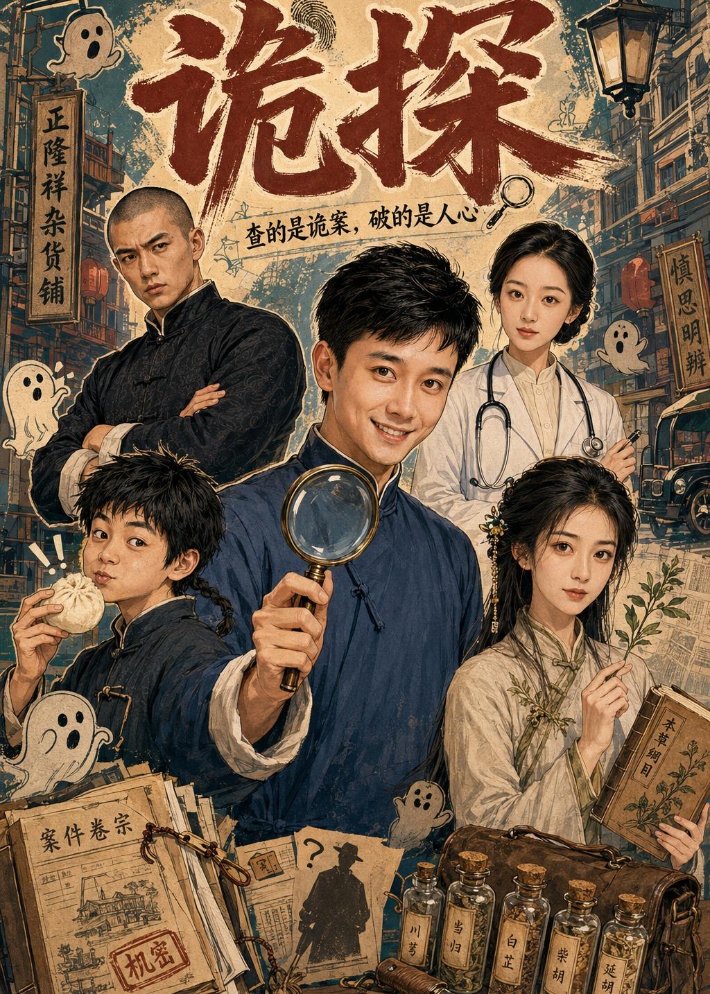 诡探海报