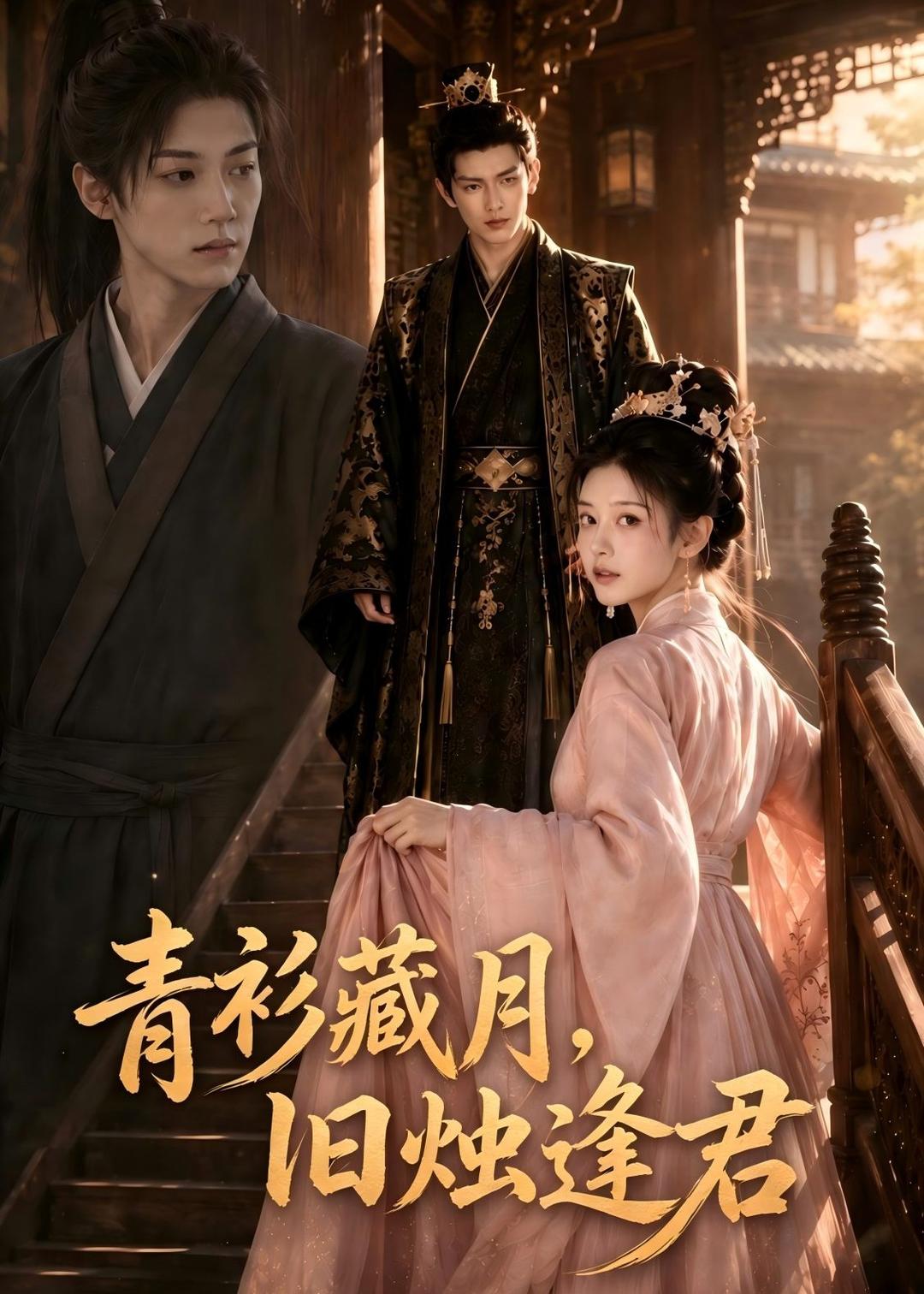 青衫藏月，旧烛逢君海报