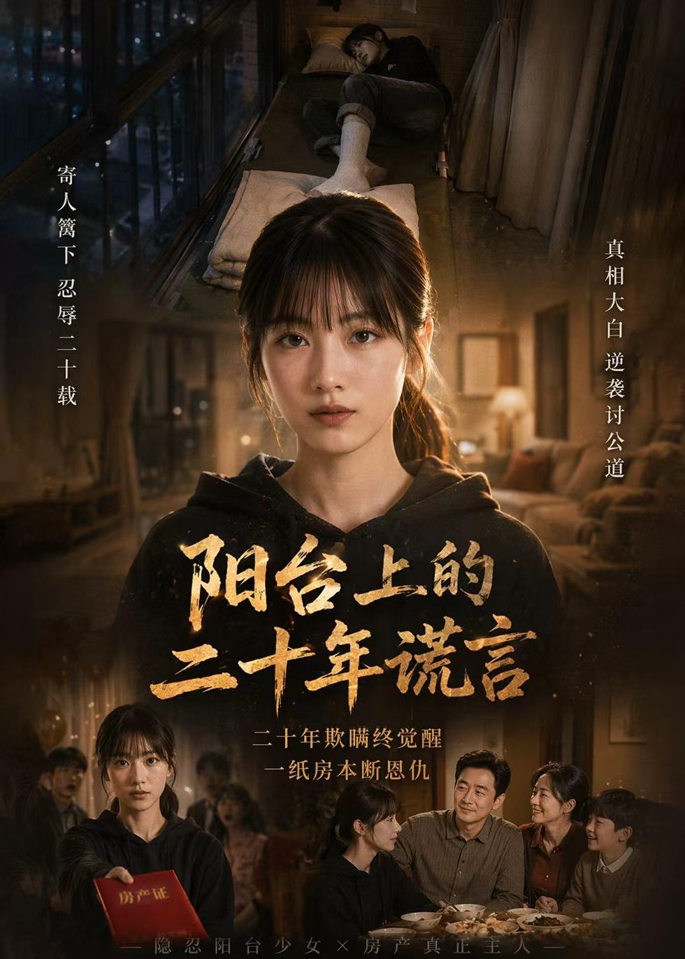 阳台上的二十年谎言海报
