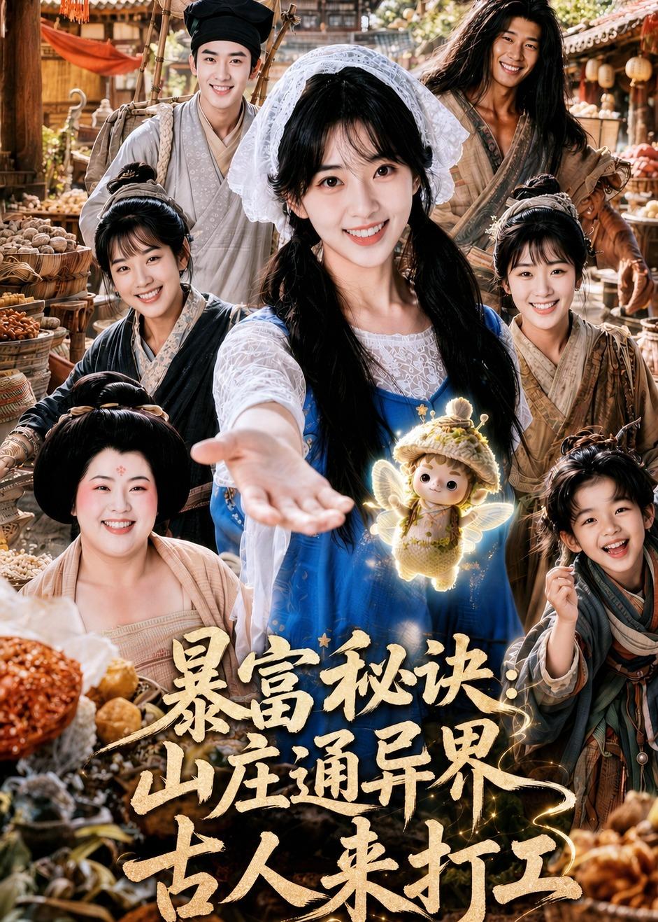 暴富秘诀：山庄通异界古人来打工海报