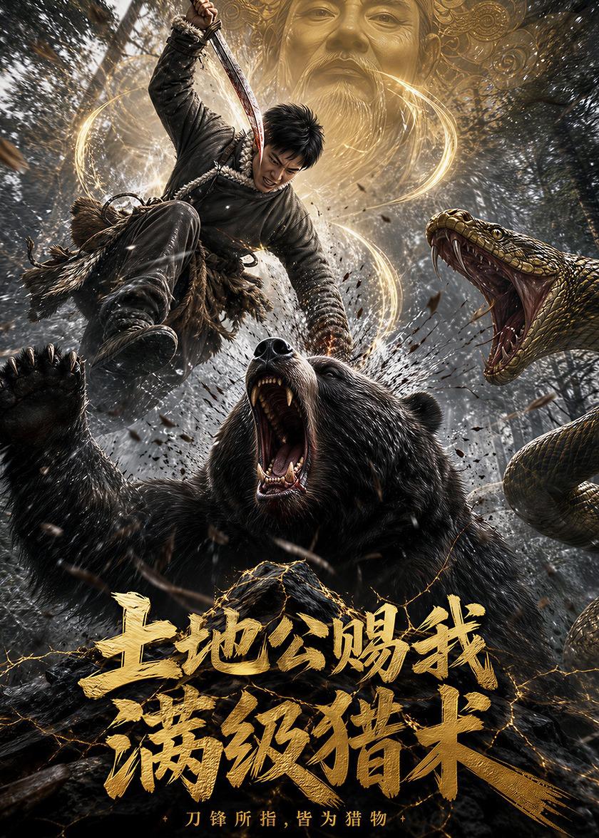 土地公赐我满级猎术海报