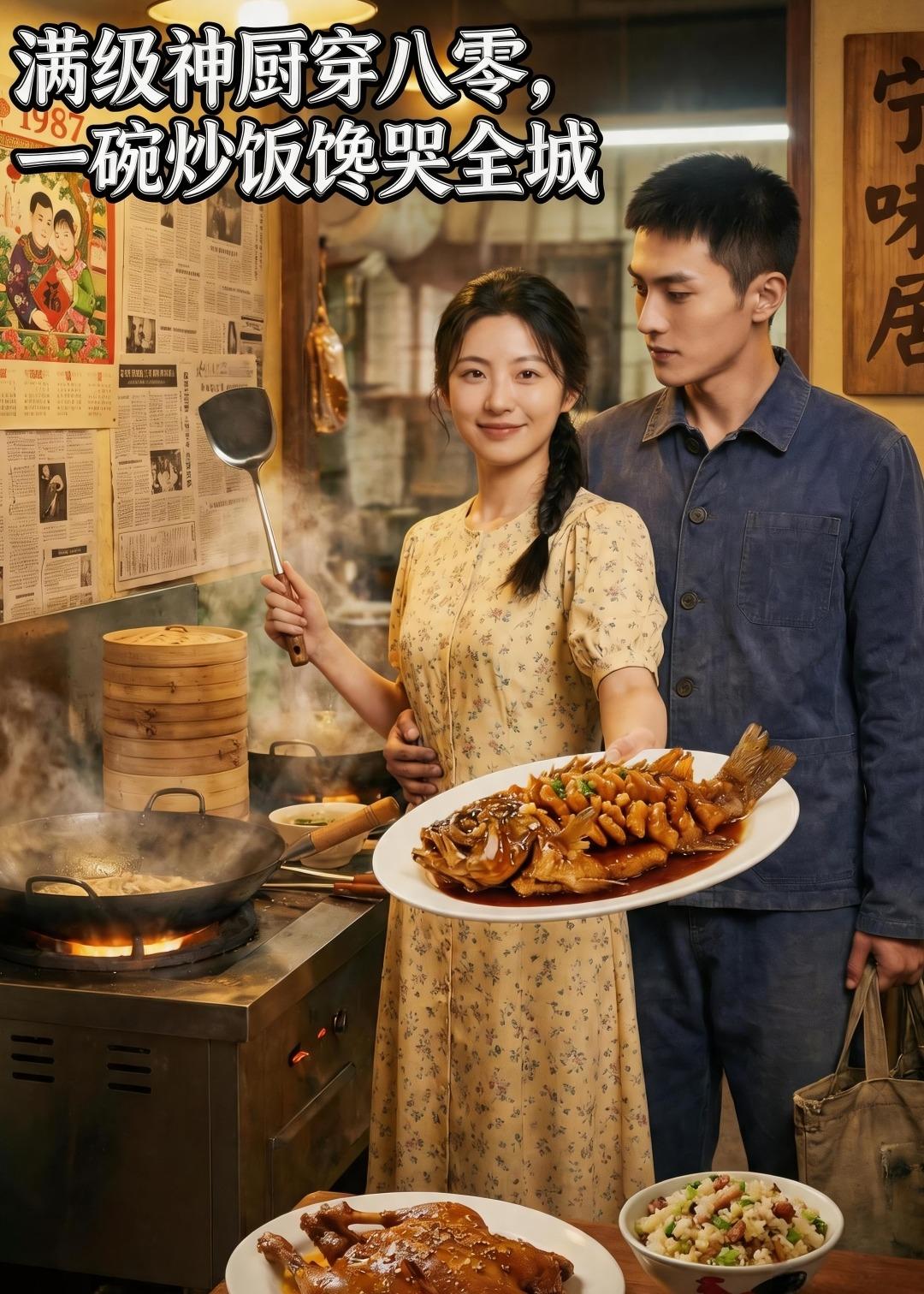 满级神厨穿八零，一碗炒饭馋哭全城海报