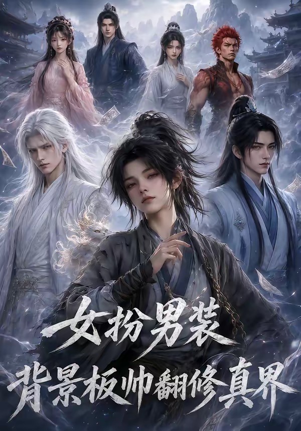 女扮男装背景板帅翻修真界海报