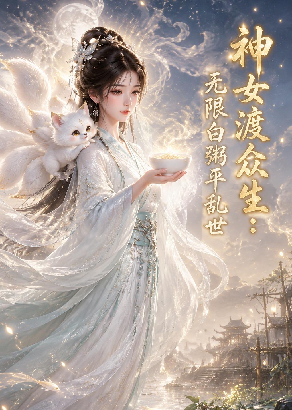 神女渡众生：无限白粥平乱世海报