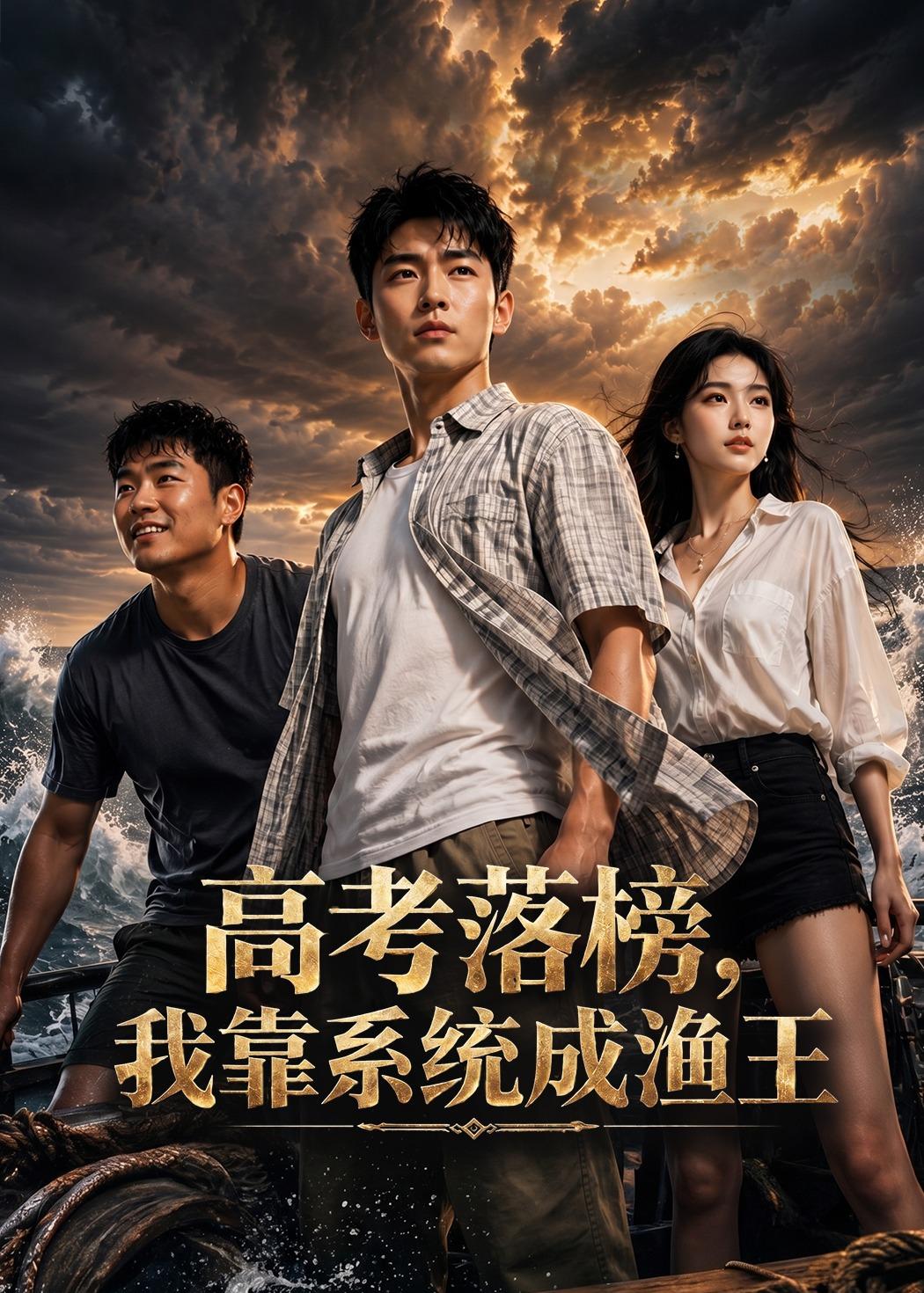 高考落榜，我靠系统成渔王海报