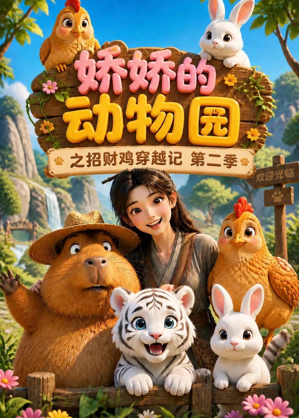 娇娇的动物园之招财鸡穿越记第二季海报