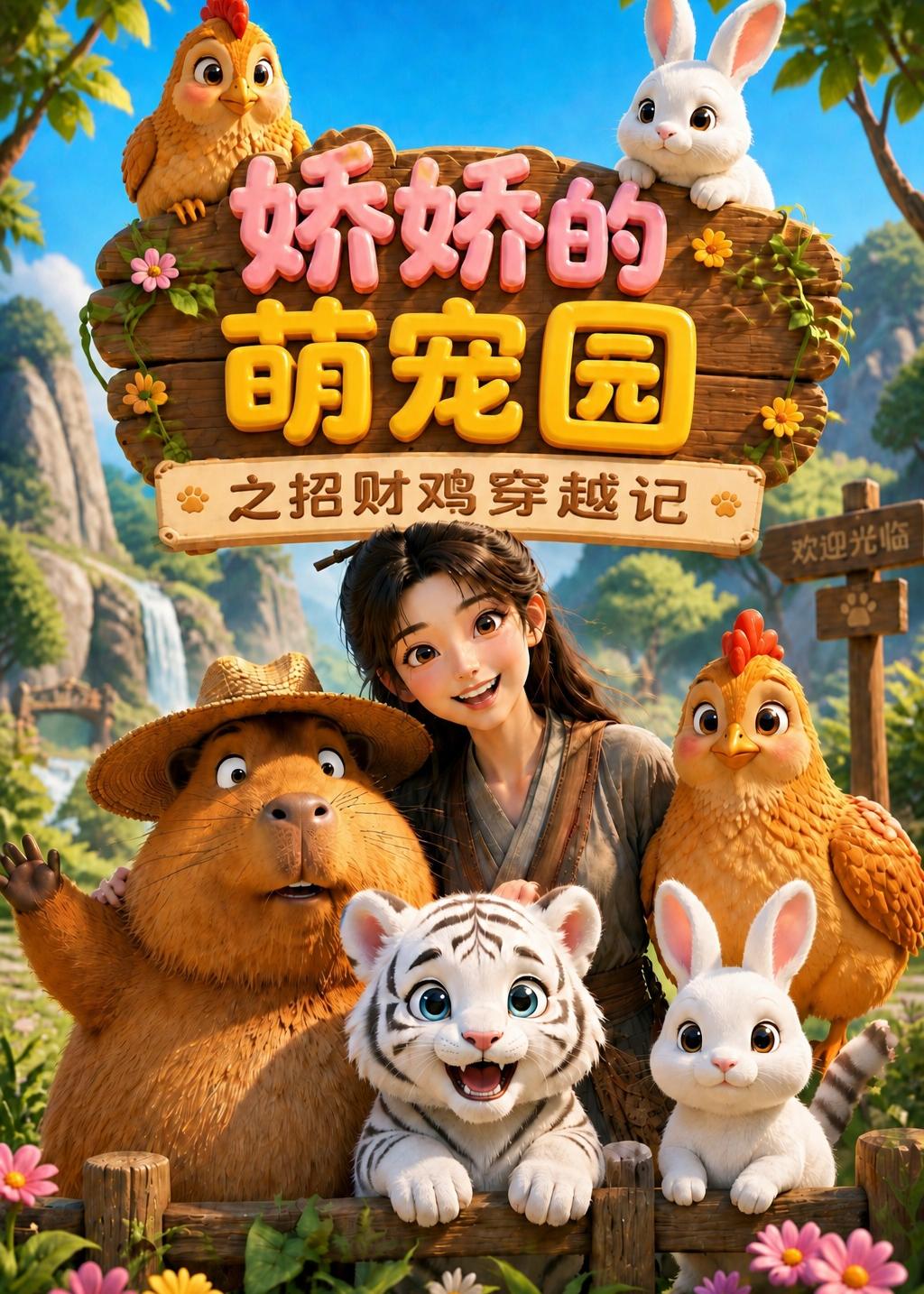娇娇的萌宠园之招财鸡穿越记海报