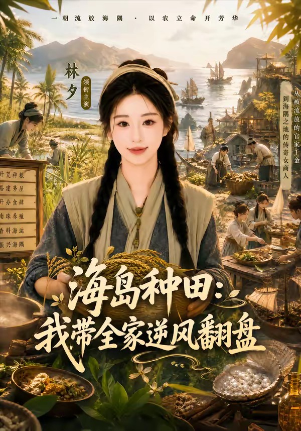 海岛种田：我带全家逆风翻盘海报