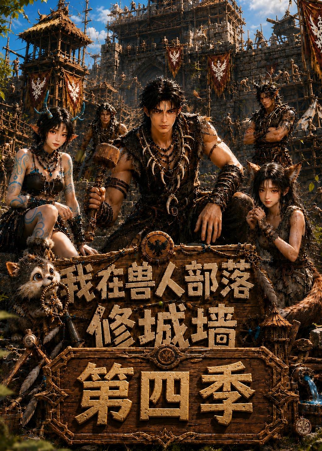我在兽人部落，修城墙第四季海报