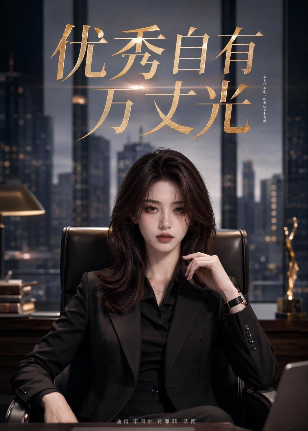 优秀自有万丈光海报