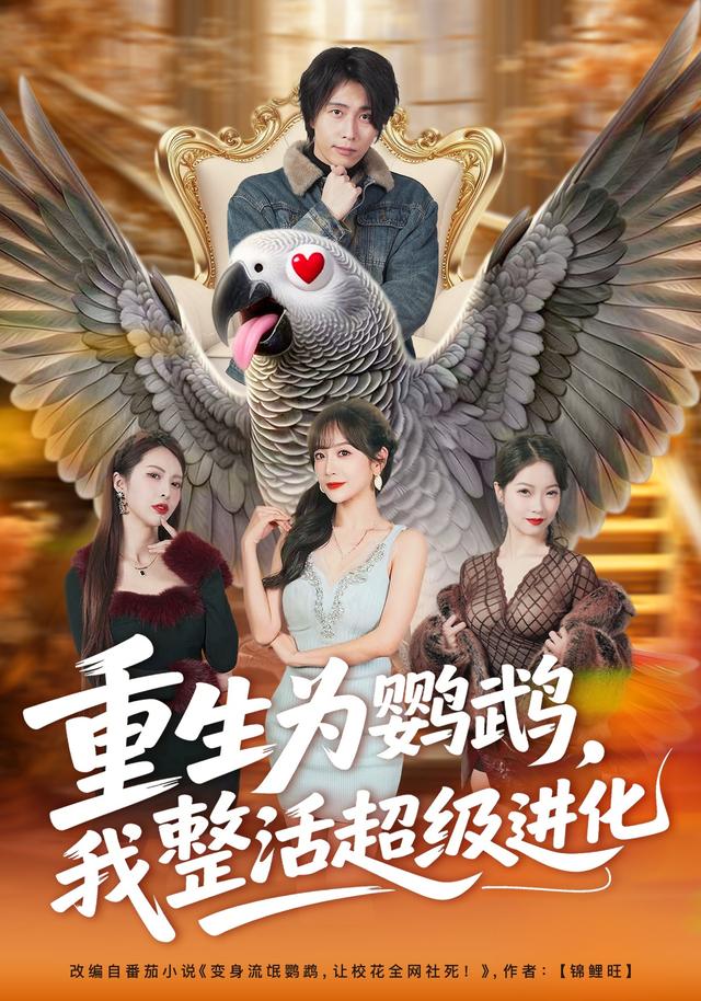 重生为鹦鹉，我整活超级进化海报