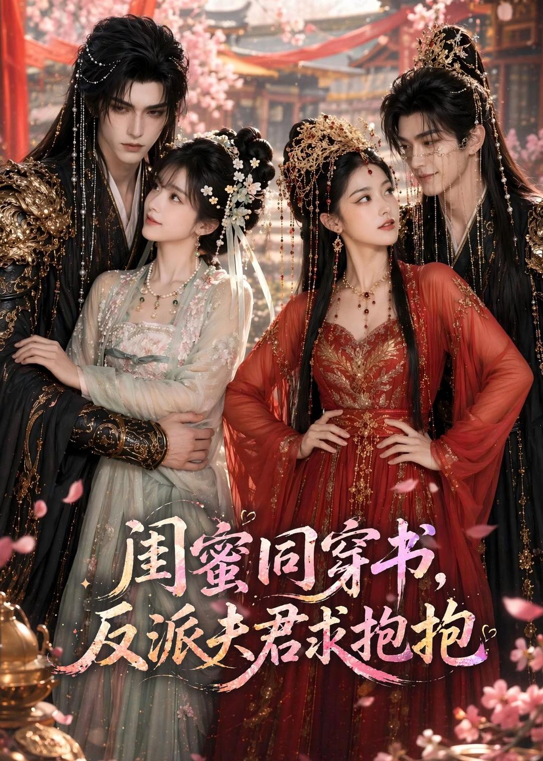 闺蜜同穿书，反派夫君求抱抱海报