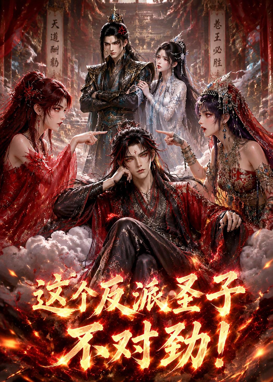 这个反派圣子不对劲海报