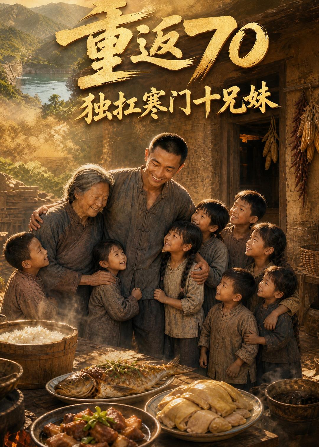 重返70独扛寒门十兄妹海报