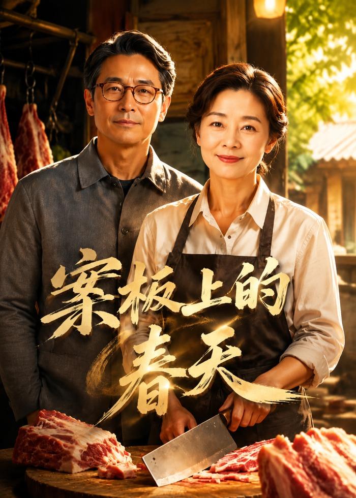 案板上的春天海报