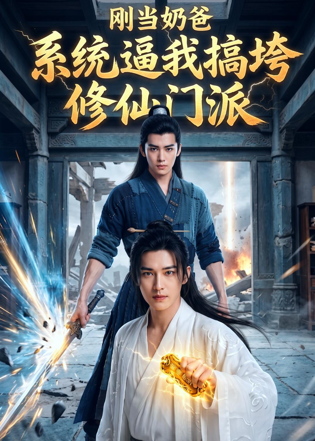 刚当奶爸，系统逼我搞垮修仙门派海报