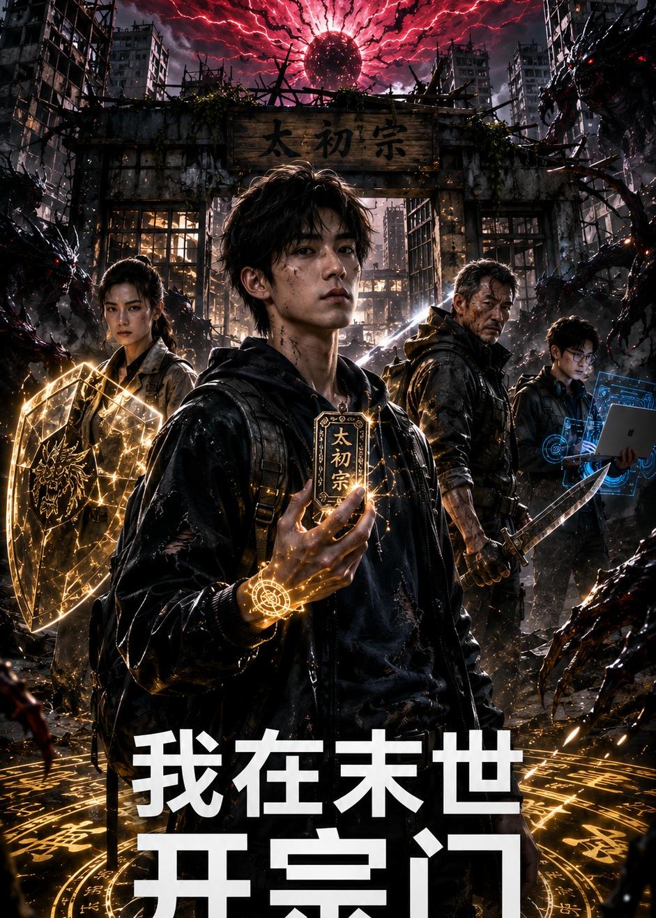 我在末世开宗门海报